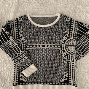 Vintage Geometric Sweater